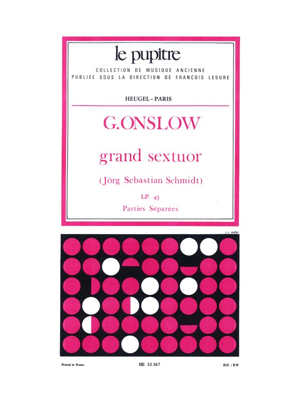Georges Onslow: Grand Sextuor Op.77 bis (LP43) (Sextet-Mixed)