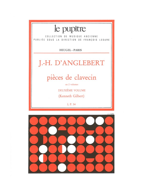 Anglebert D: Pièces de clavecin (lp54)/volume 2