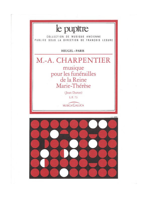 Marc-Antoine Charpentier: Musique pour les Funérailles (LP73) (Choral)