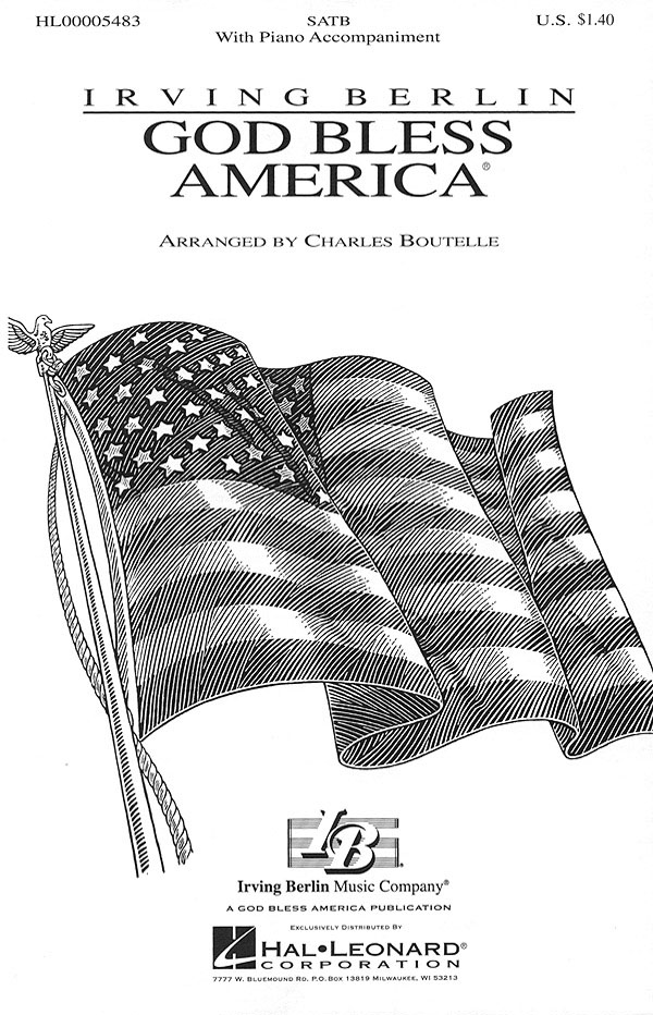 God Bless America : SATB