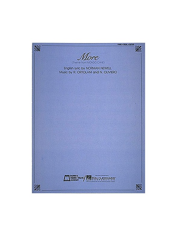 More - Theme From Mondo Cane