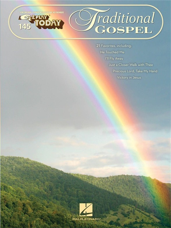 E-Z PLAY TODAY VOLUME 145 TRADITIONAL GOSPEL ORG(PF)(KBD) BOOK