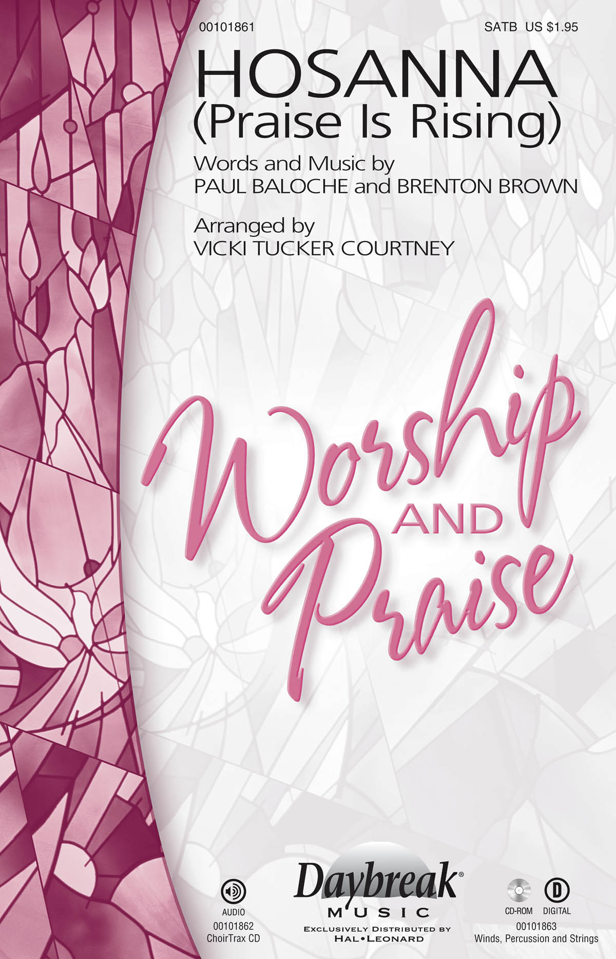 Baloche/Brown Hosanna Praise Is Rising (Arr Courtney) Satb Choral