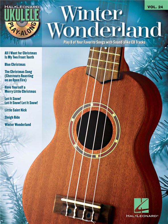 Upa Vol 24 Winter Wondrlnd Uke Bk/Cd