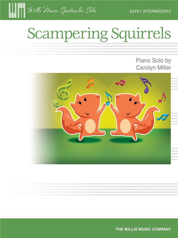 Miller Scampering Squirrels Pf Solo