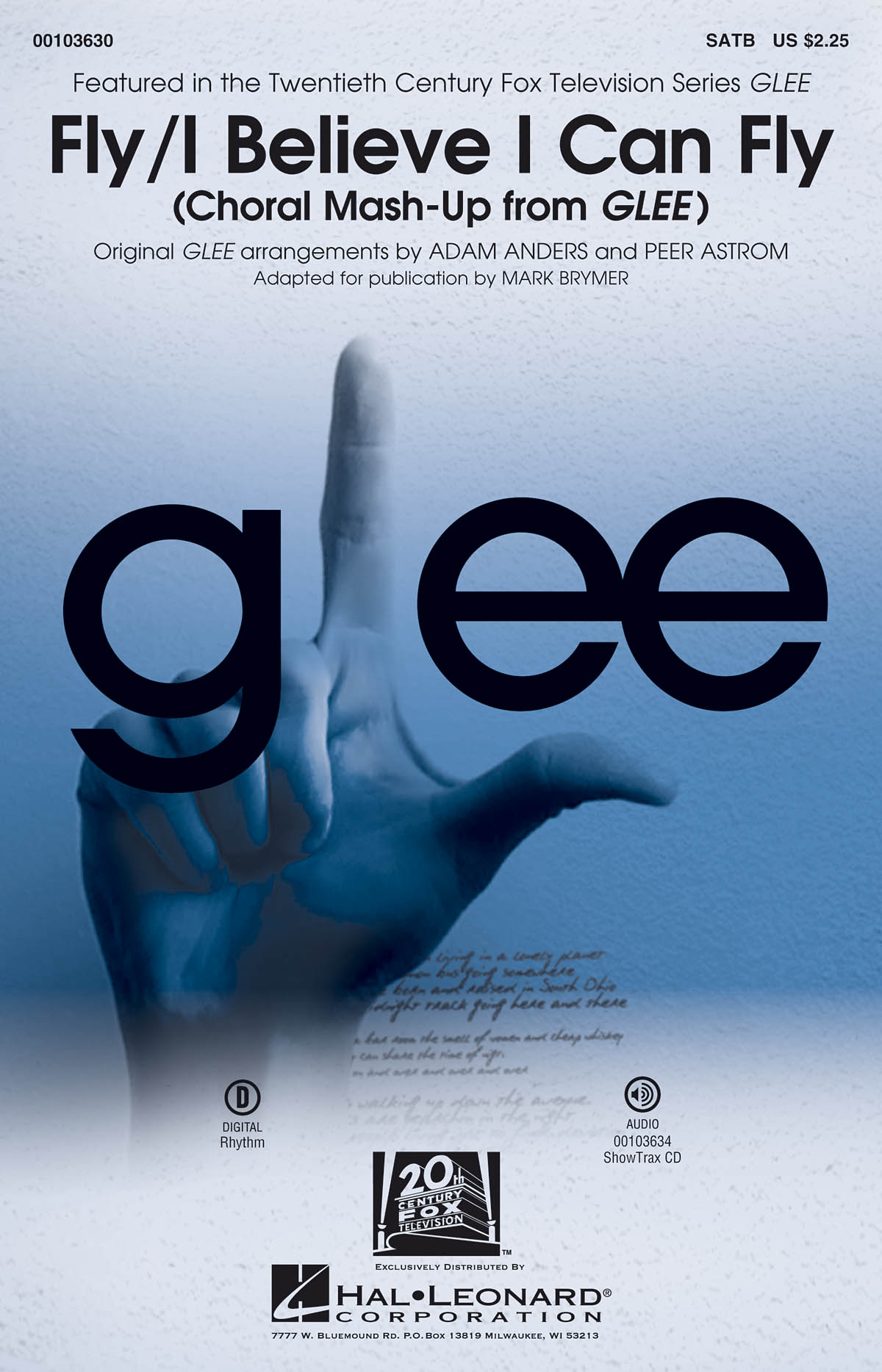 Glee: Fly/I Believe I Can Fly (SATB)
