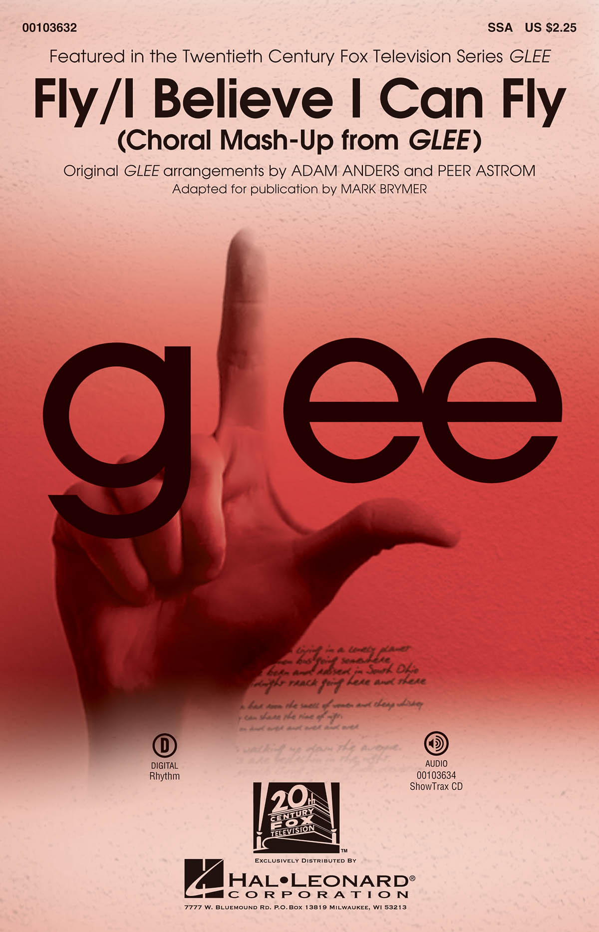 Glee: Fly/I Believe I Can Fly (SSA)