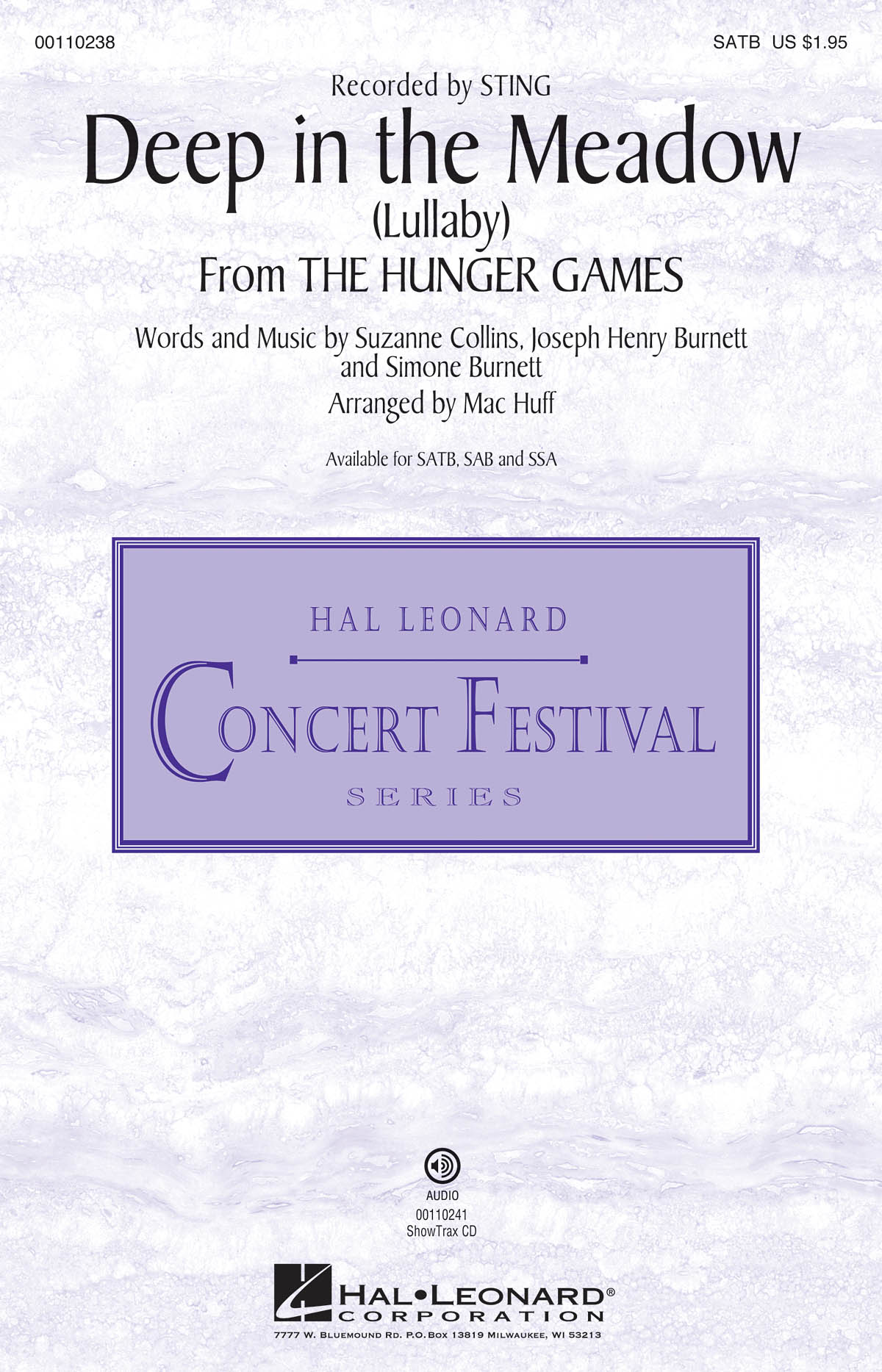 Deep in the Meadow Lullaby : from The Hunger Games