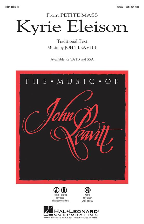 Kyrie Eleison : from Petite Mass
