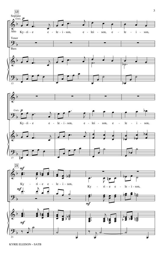 Kyrie Eleison : from Petite Mass