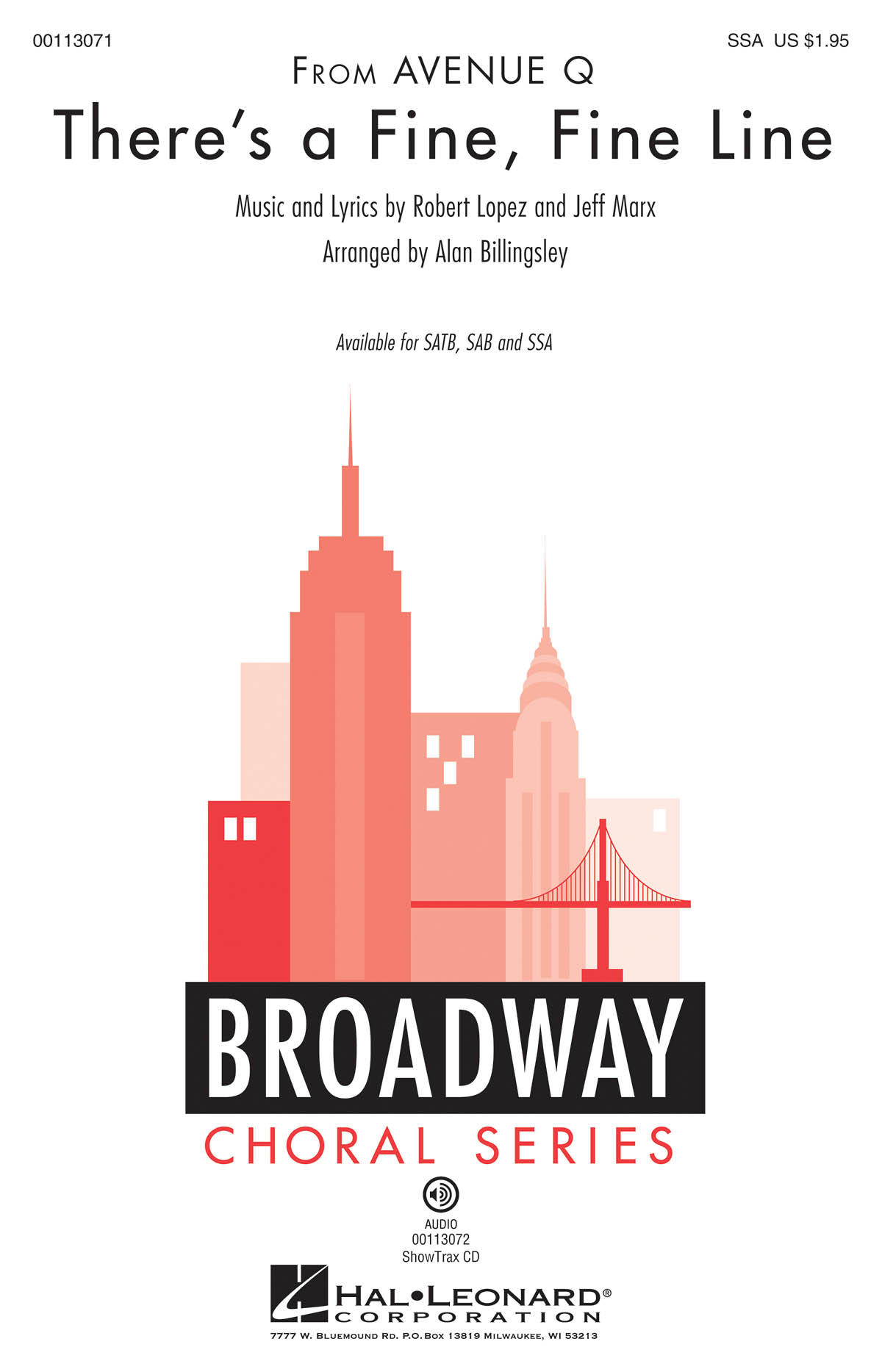 There's a Fine, Fine Line : from Avenue Q