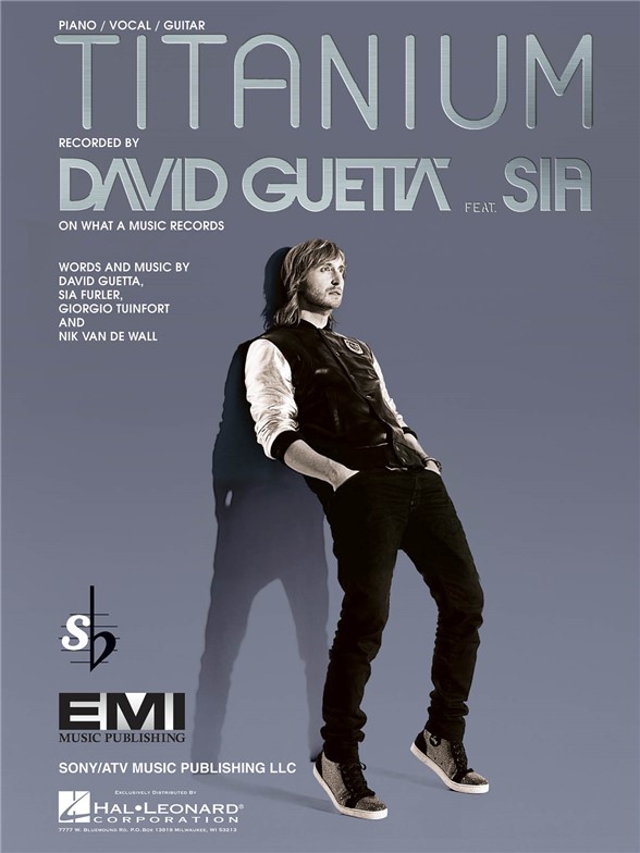 Guetta David/Sia Titanium Piano Vocal Guitar Sheet