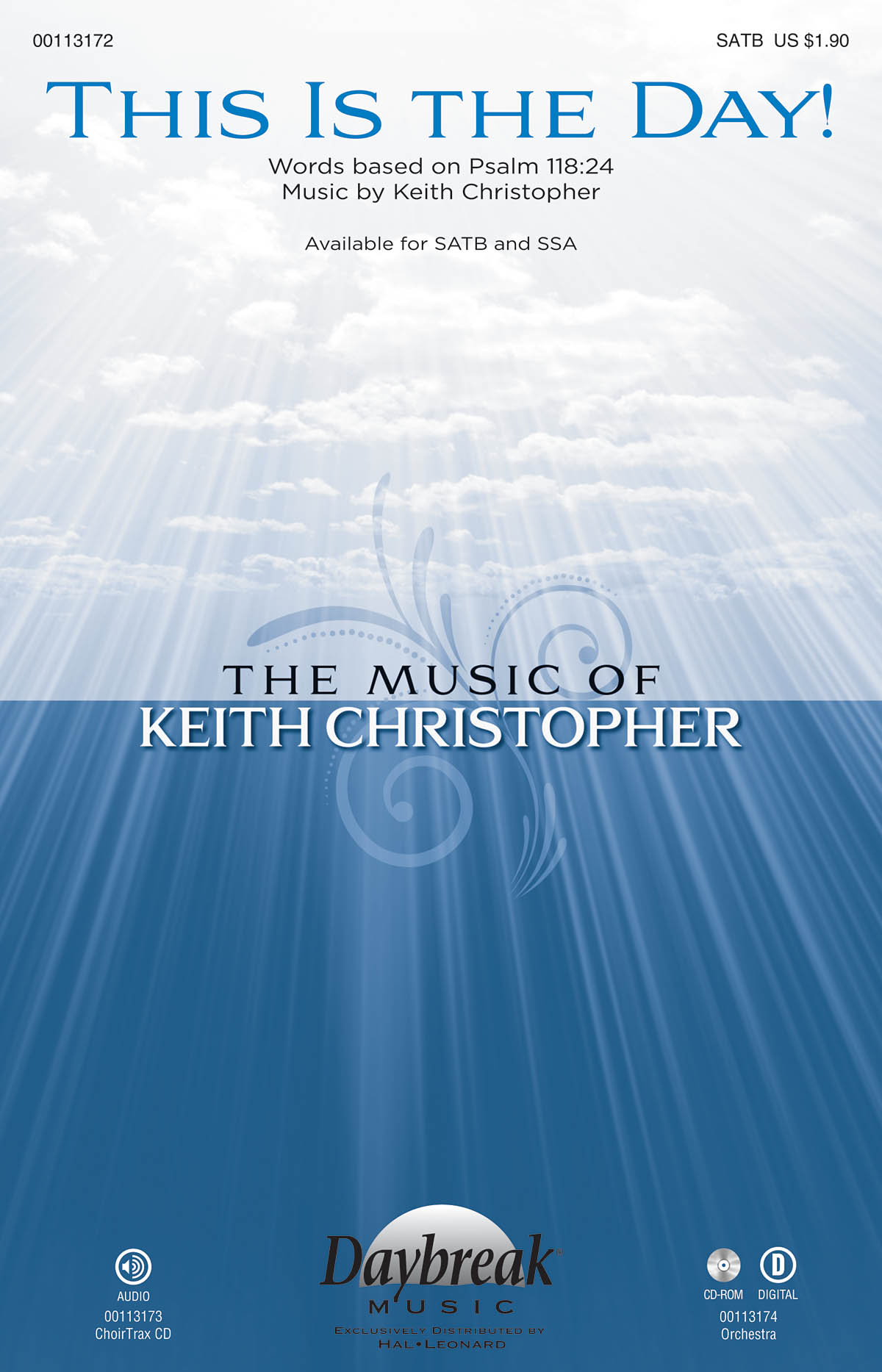 Keith Christopher: This Is The Day! (SATB)