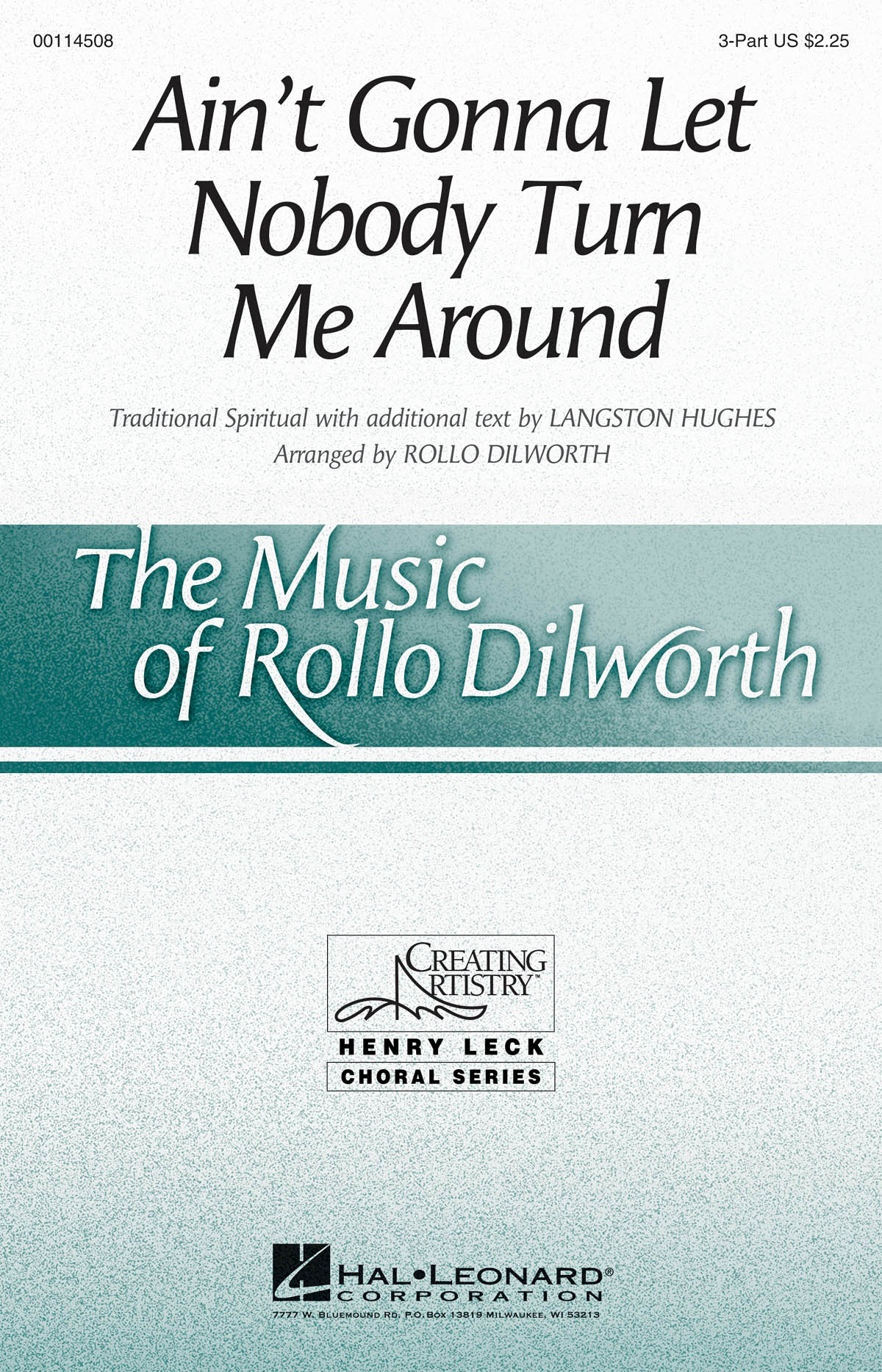 Arr. Rollo Dilworth: Ain't Gonna Let Nobody Turn Me Around