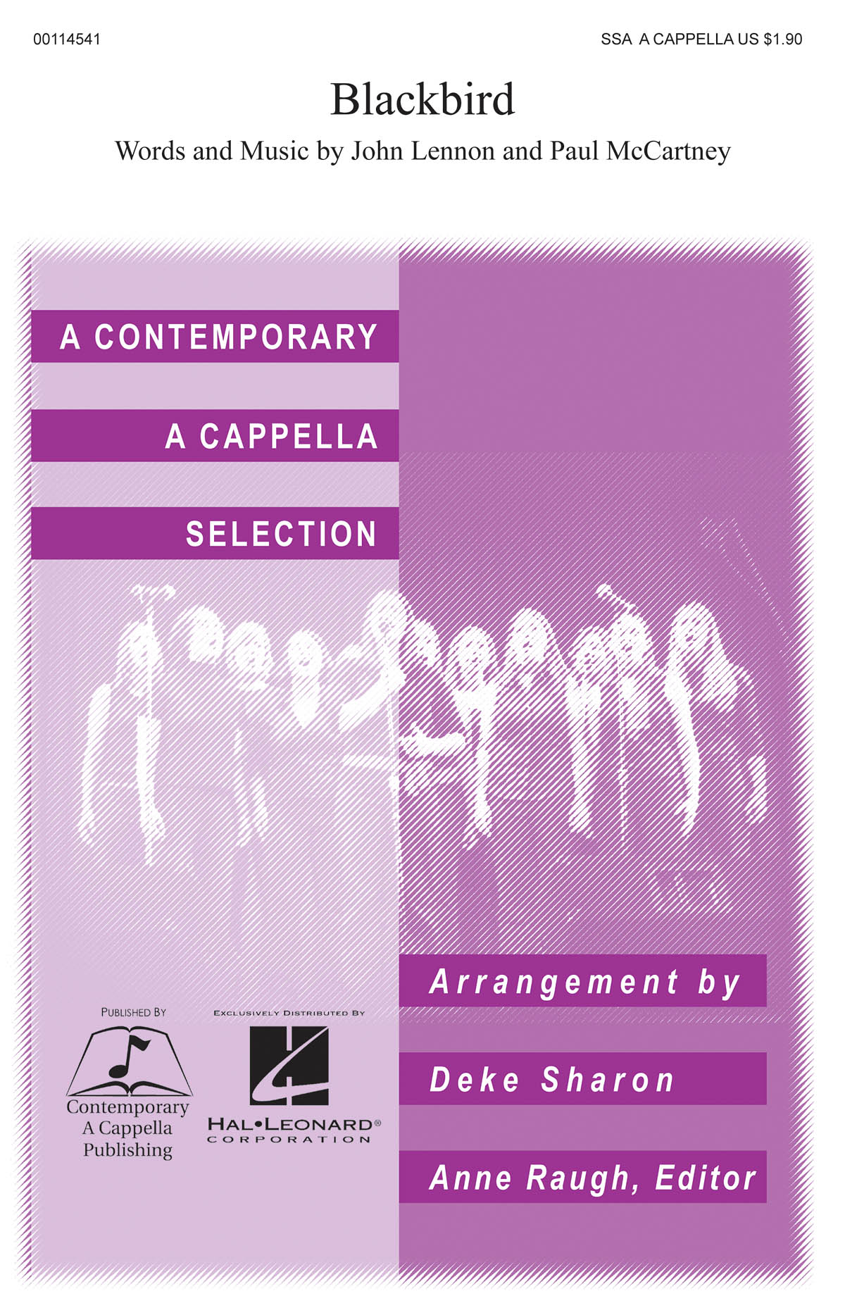 The Beatles Blackbird (Arr Sharon Deke) Ssa A Cappella Choral