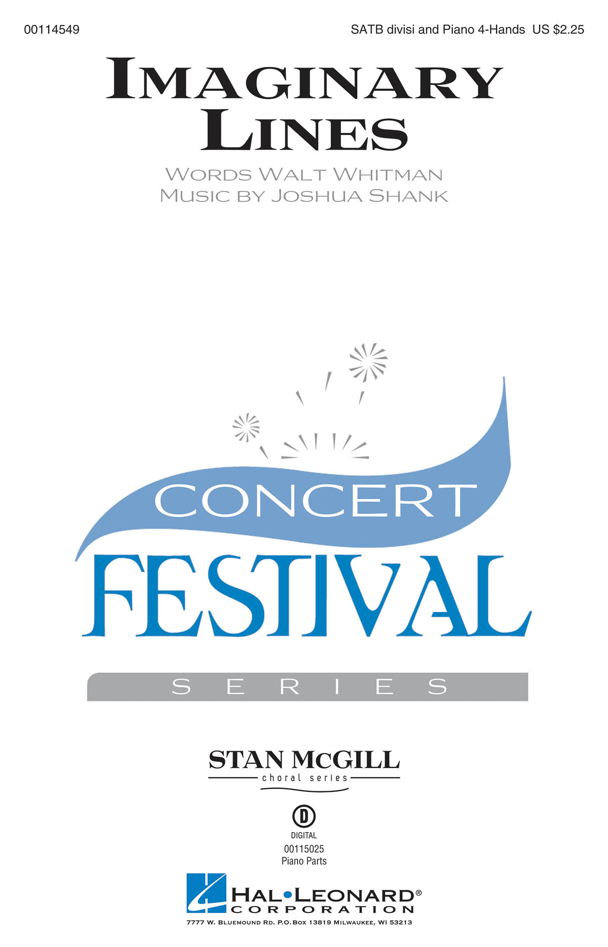 Imaginary Lines : Stan McGill Choral Series