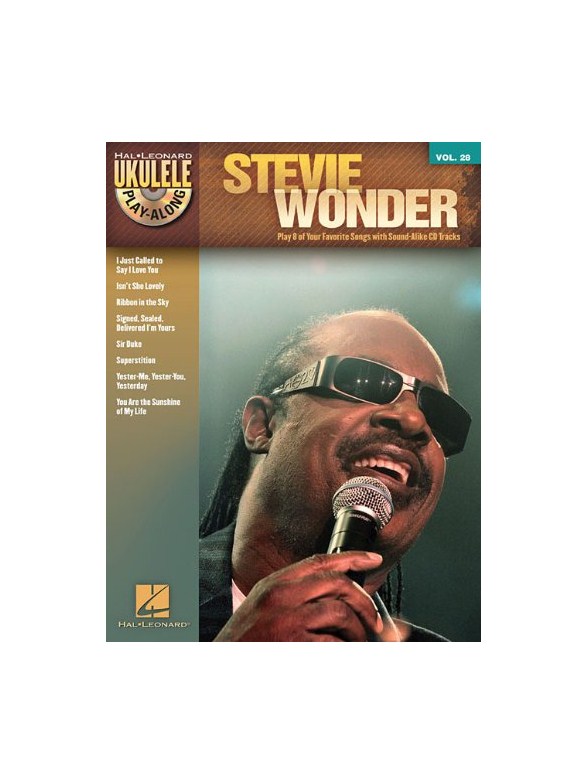 Ukulele Play-Along Volume 28: Stevie Wonder
