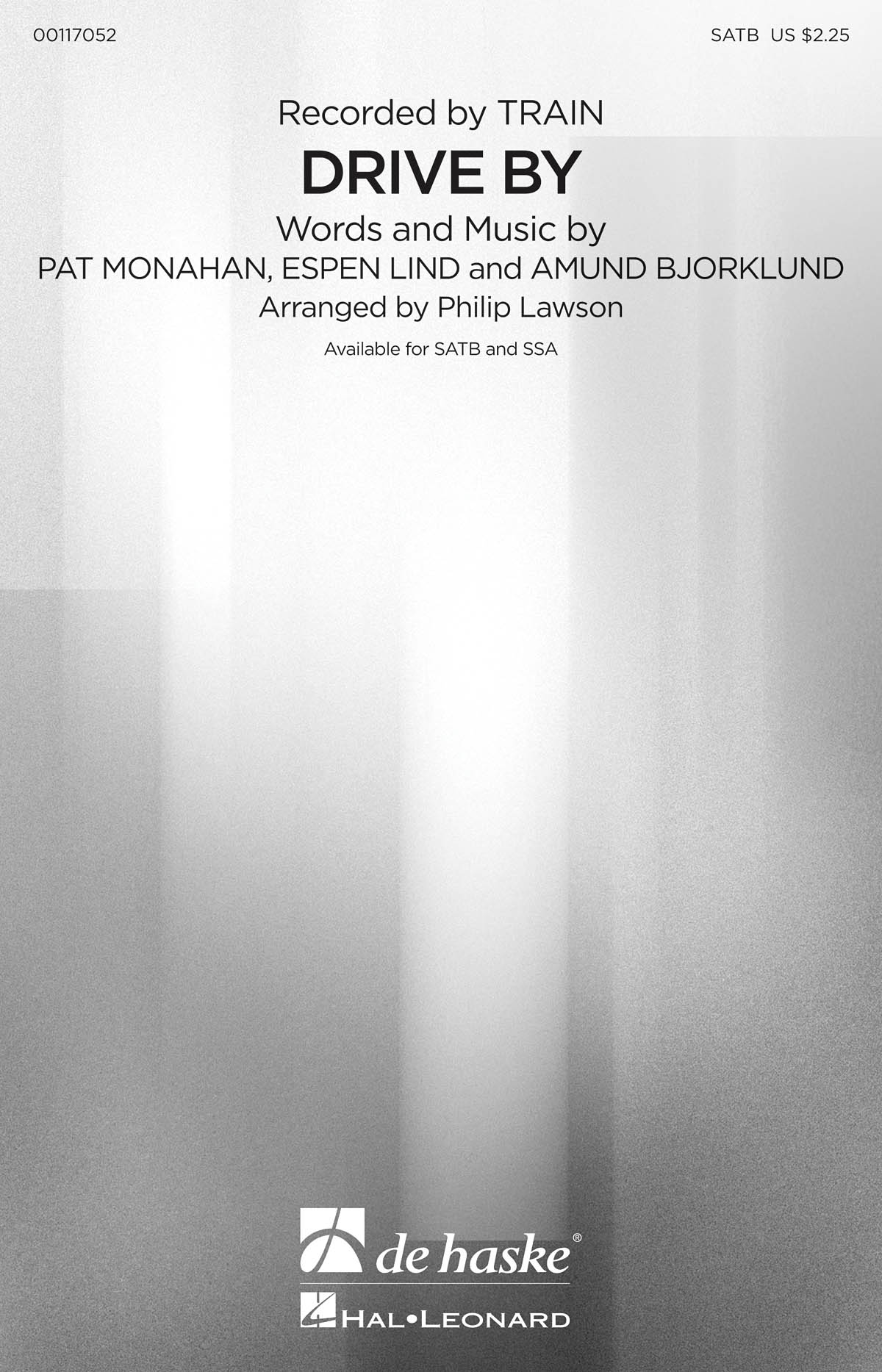 Train: Drive By (Arr. Lawson) (SATB)
