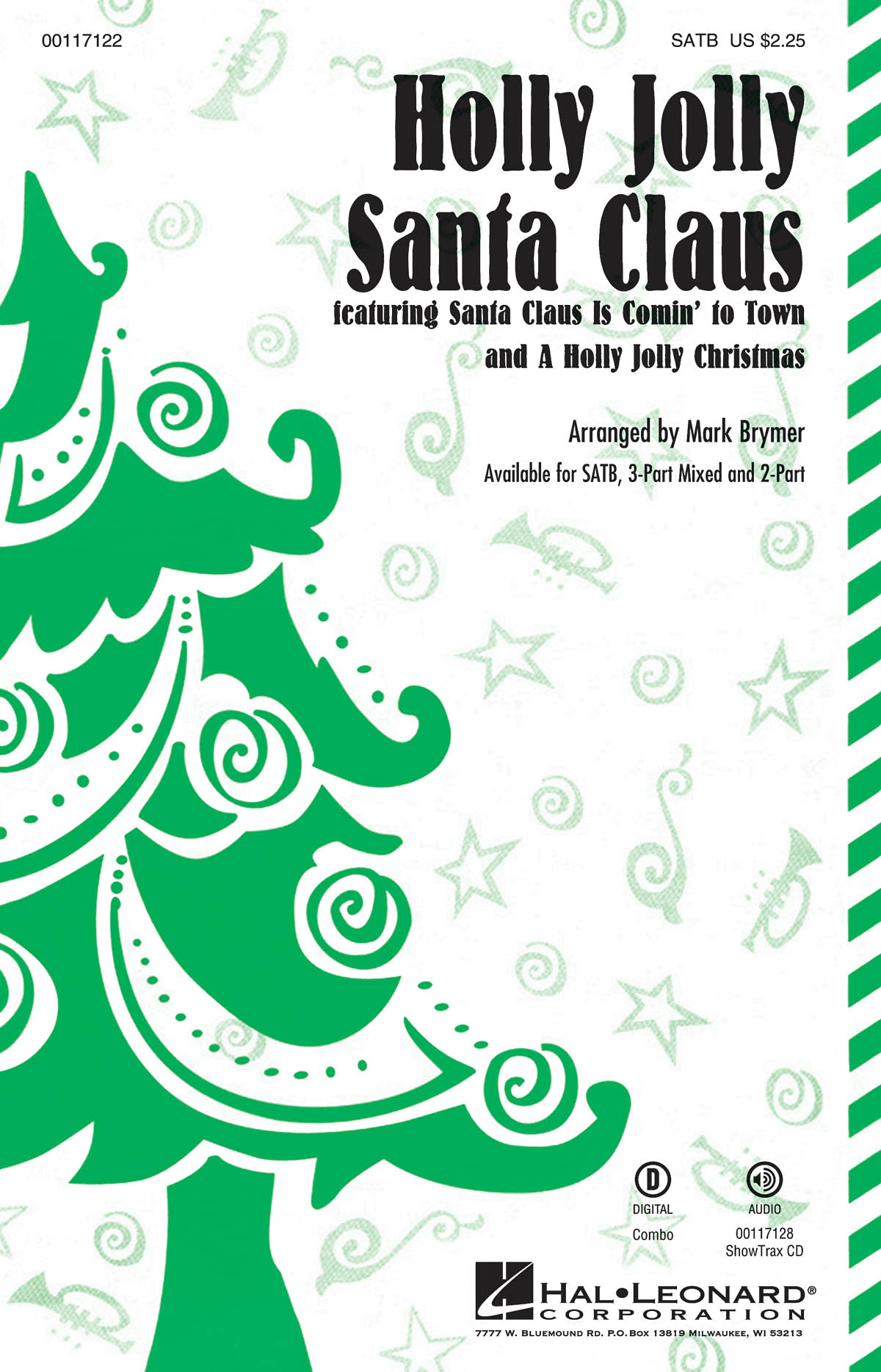 Holly Jolly/Santa Claus (Arr. Brymer) (SATB)