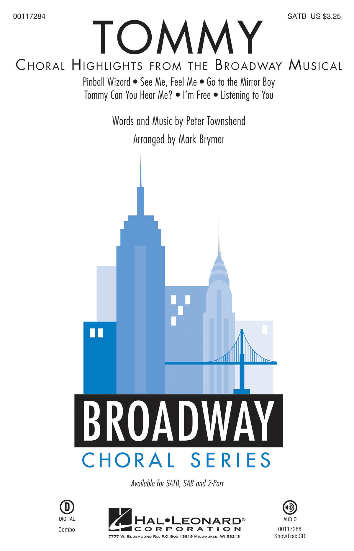 Tommy: Choral Highlights From The Broadway Musical (Arr. Brymer) (SATB)