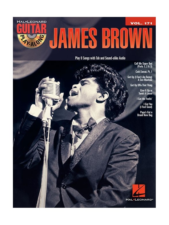 Drum Play Along Vol. 33: James Brown (Book/CD)