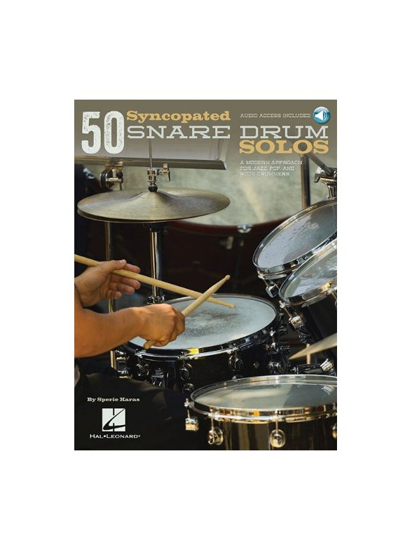 Sperie Karas: 50 Syncopated Snare Drum Solos (Book/Online Audio)