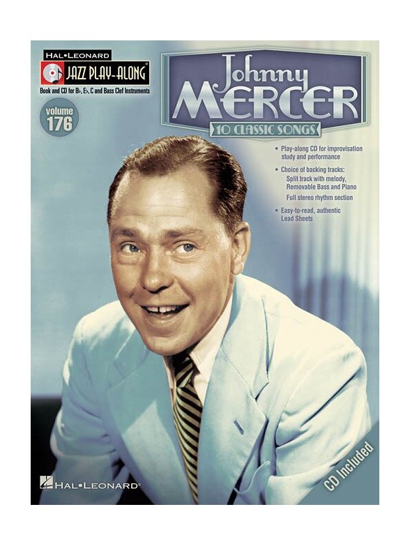 Jazz Play-Along Volume 176: Johnny Mercer (Book/CD)
