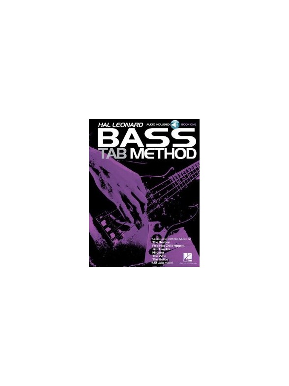 Hal Leonard Bass Tab Method Songbook 1 - Book/CD Set
