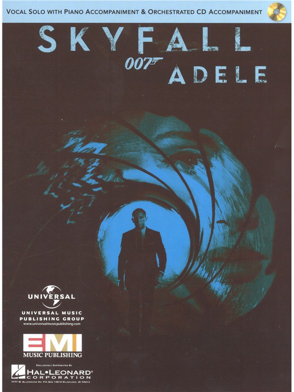 Adele: Skyfall - Vocal Solo With Piano Accompaniment & Orchestrated CD Accompaniment