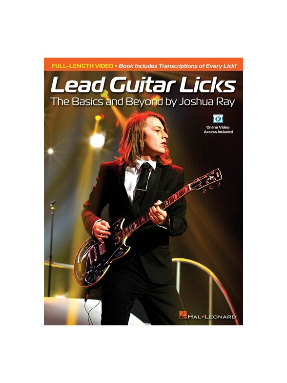 Lead Guitar Licks: The Basics And Beyond By Joshua Ray (Book/Online Video)
