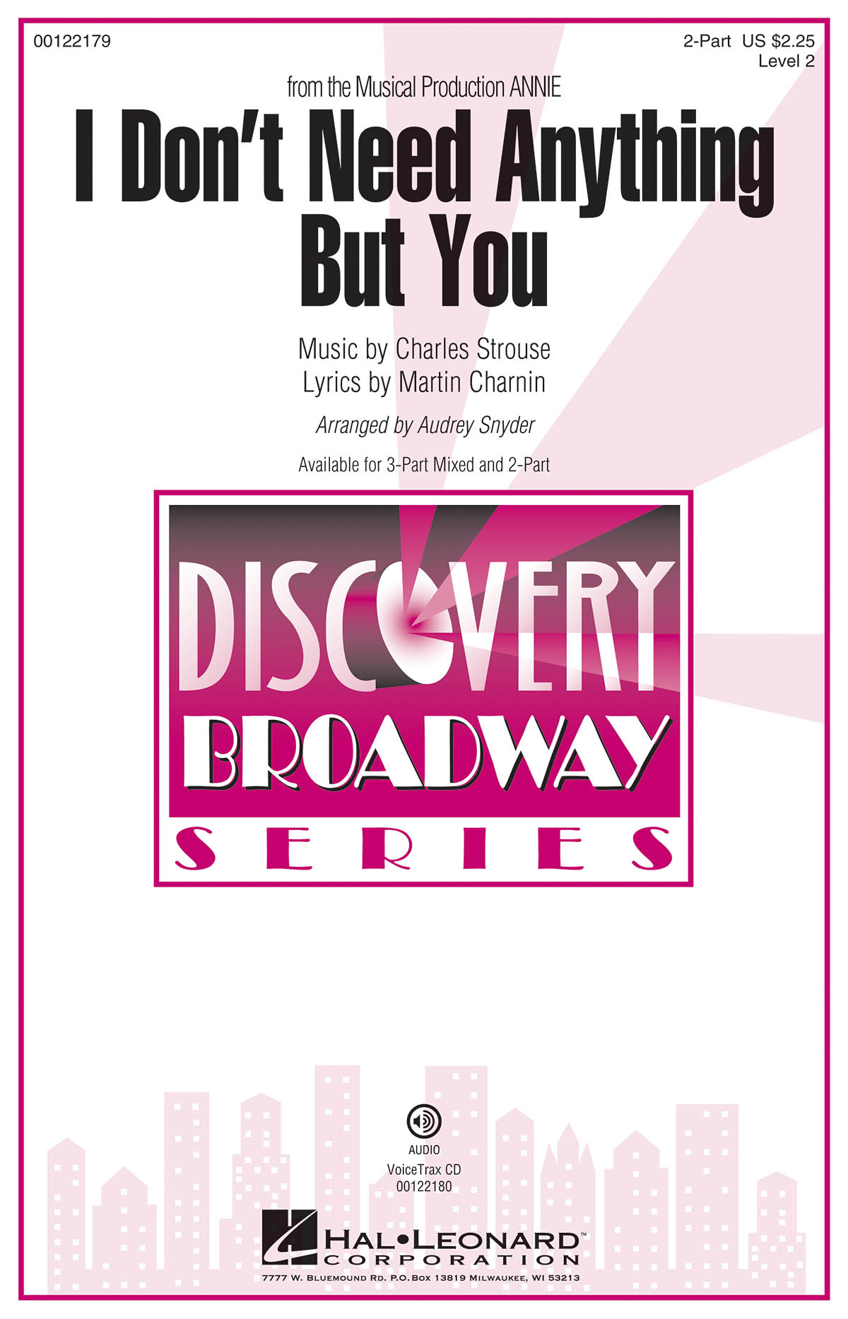I Don't Need Anything But You : (from Annie) Discovery Level 2