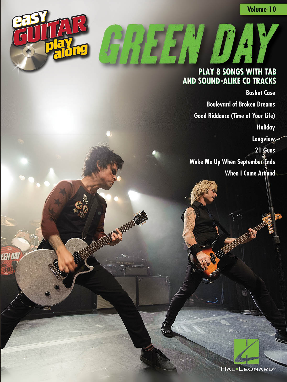 Easy Guitar Play-Along Volume 10: Green Day (Book/CD)