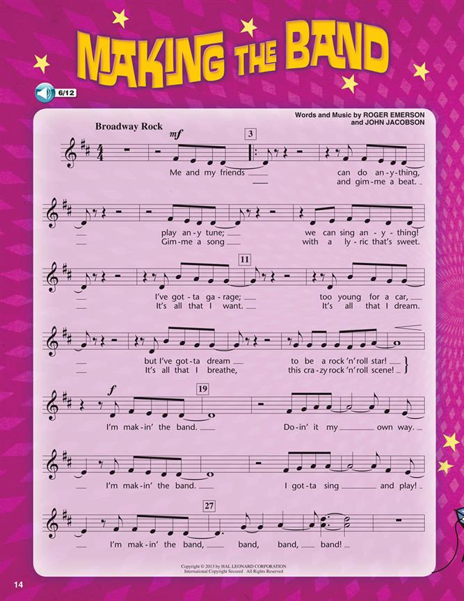 Making the Band : Express Musical for Young Voices
