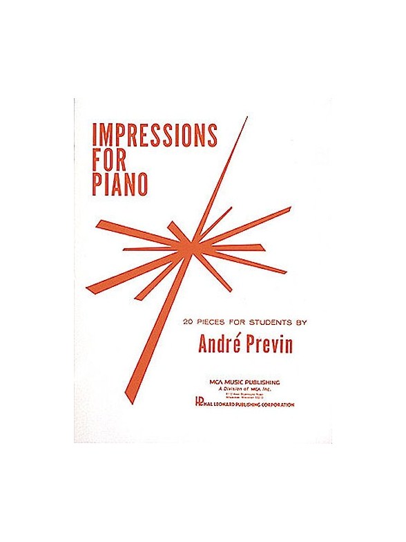 Andre Previn: Impressions For Piano