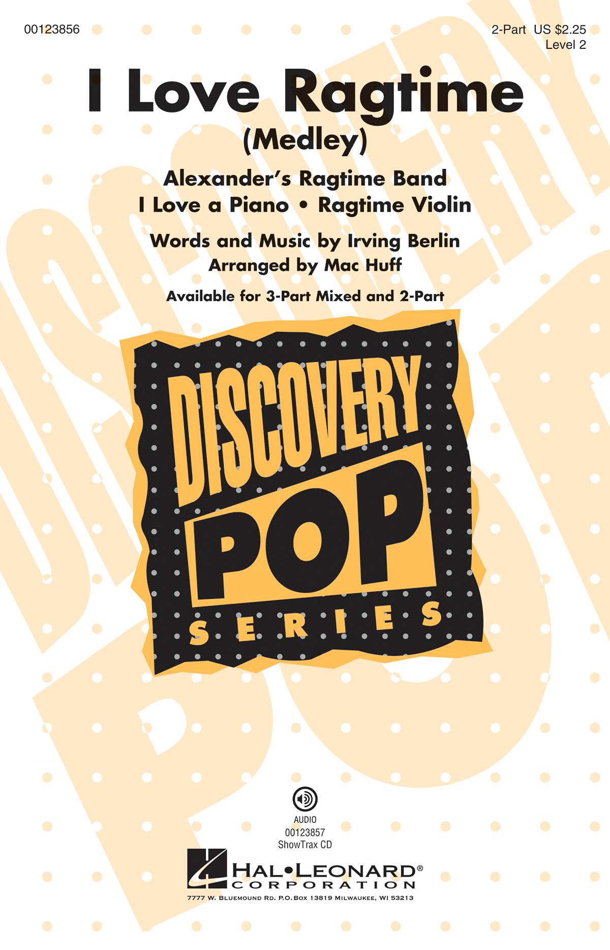I Love Ragtime (medley) : Medley Discovery Level 2