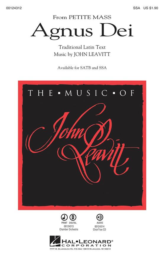 Agnus Dei : (from Petite Mass)