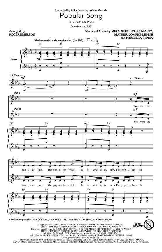 Popular Song