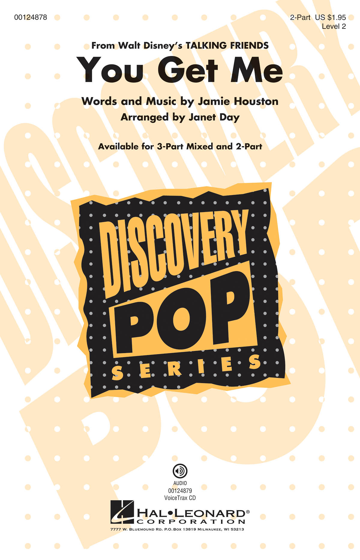 You Get Me (from Disney's Talking Friends) : Discovery Level 2