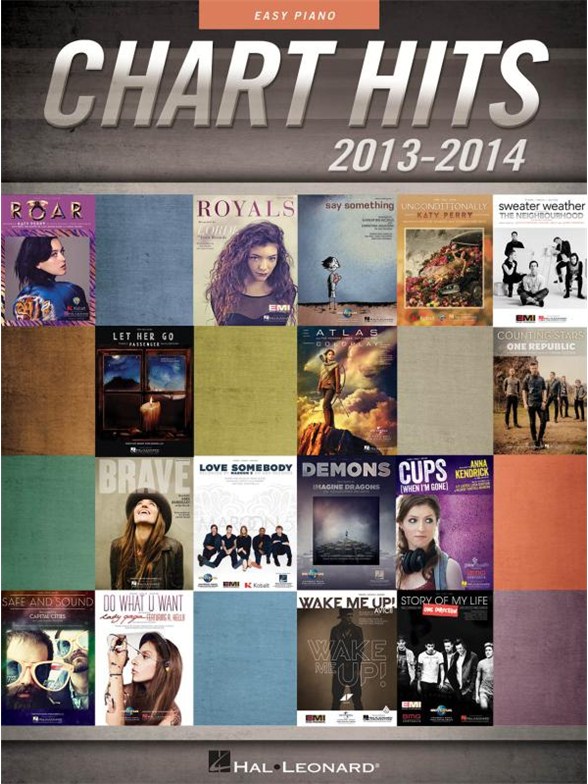 Chart Hits Of 2013-2014: Easy Piano Songbook (PVG)
