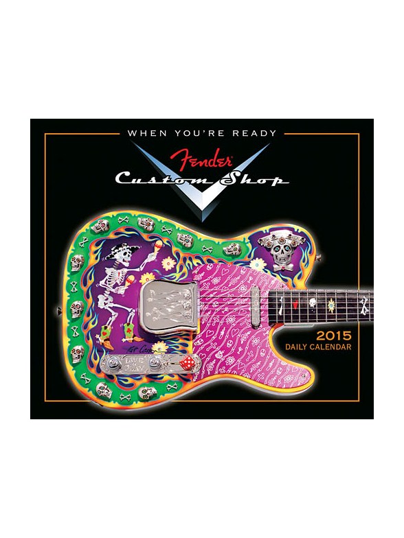 Fender Custom Shop: 2015 Boxed Daily Calendar