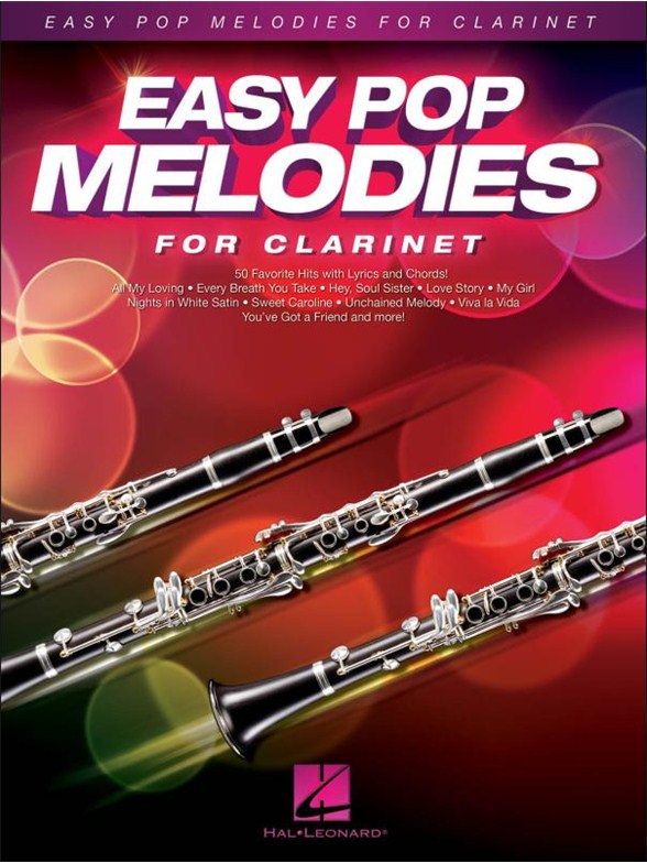 Easy Pop Melodies For Clarinet (Book/CD)