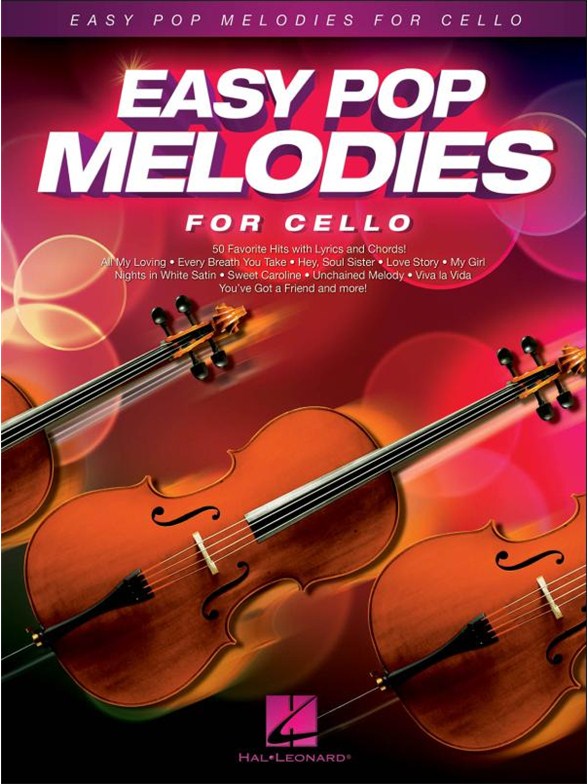 Easy Pop Melodies For Cello (Book/CD)