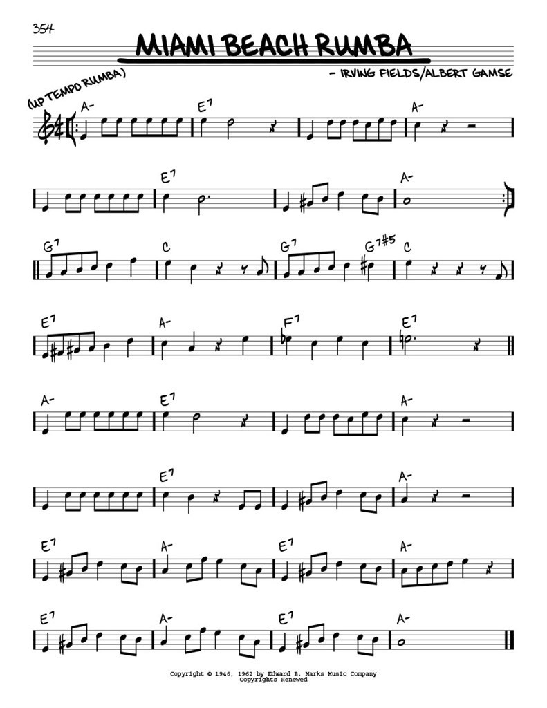 The Real Latin Book : B-Flat Instruments
