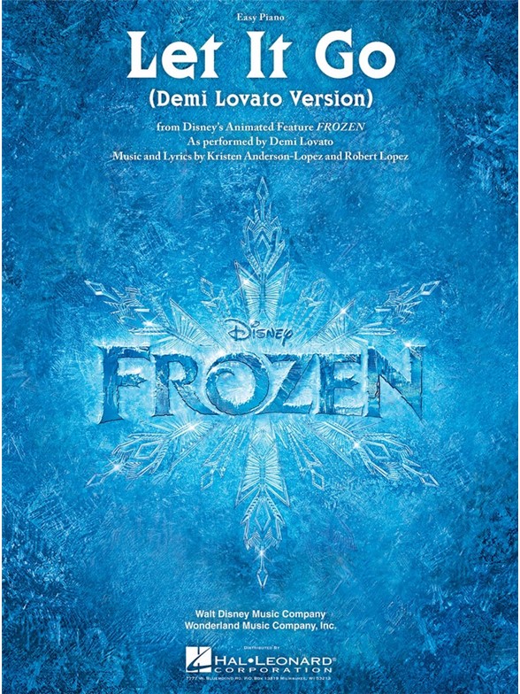 Demi Lovato: Let It Go (From Frozen) Easy Piano