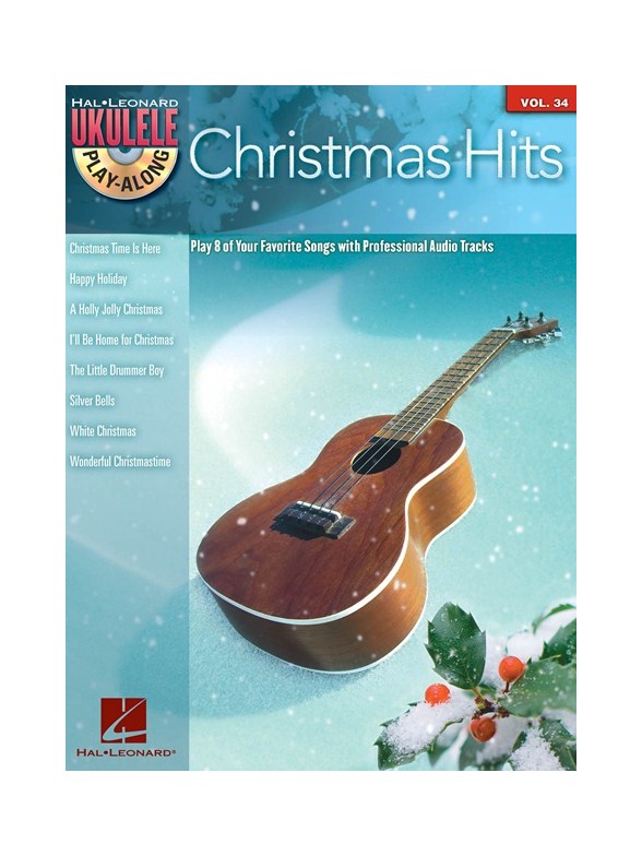 Ukulele Play-Along Volume 34: Christmas Hits (Book/CD)