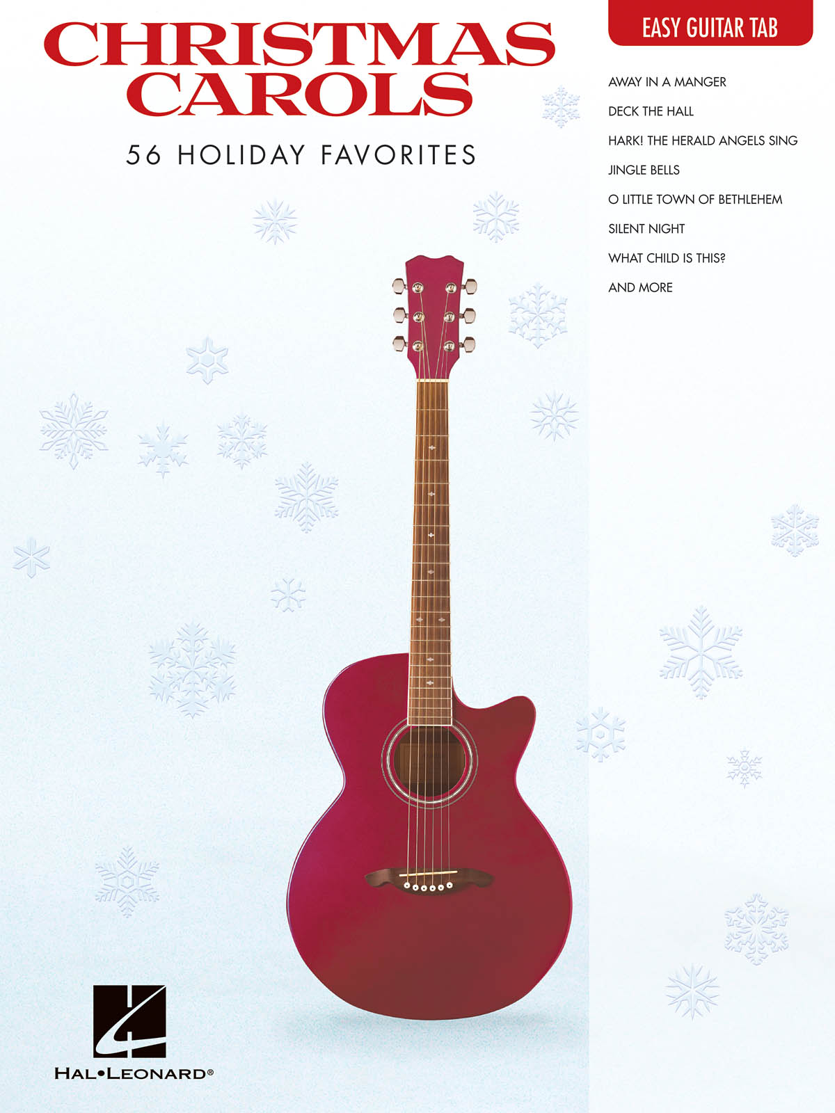 Christmas Carols 56 Holiday Favorites Easy Guitar Tab Bk