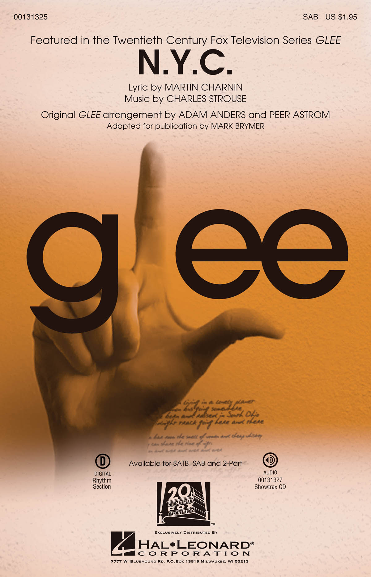 Charles Strouse: N.Y.C. From 'Annie' (Arr. Brymer) (SAB)