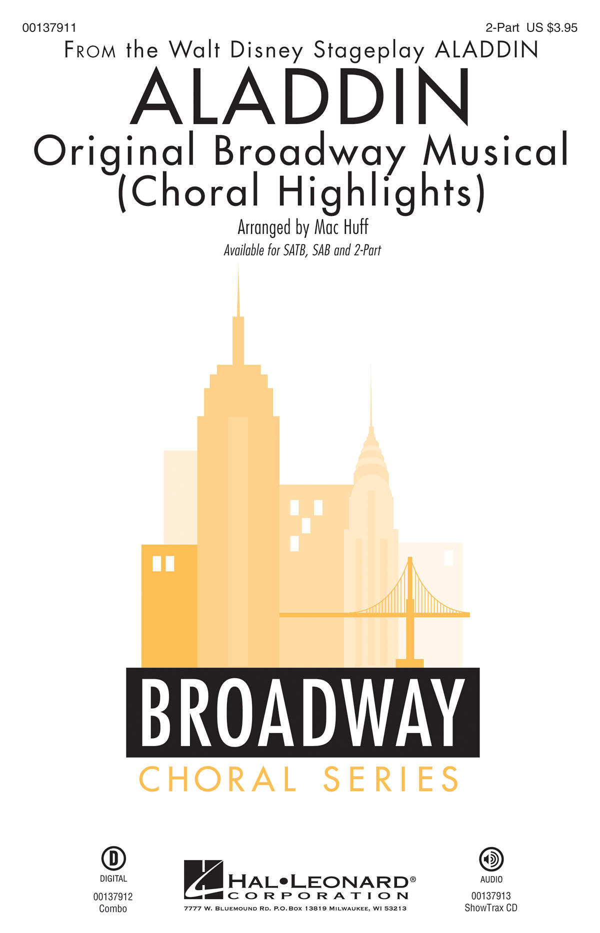 Aladdin - Original Broadway Musical : Choral Highlights