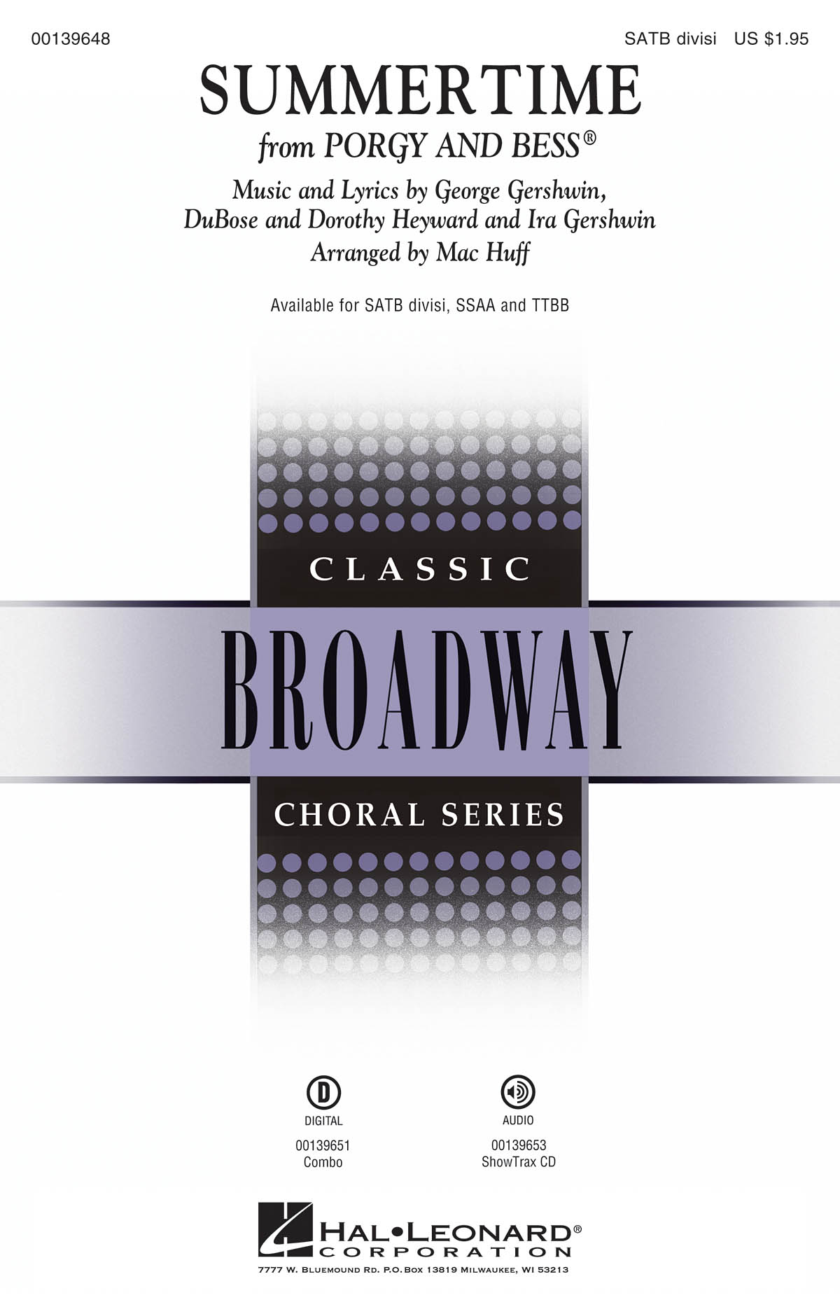 Summertime : from Porgy and Bess
