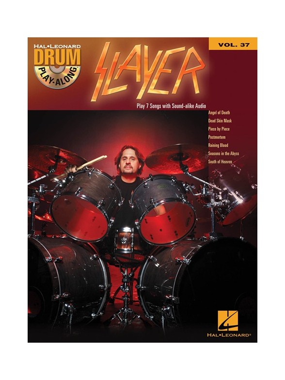 Drum Play-Along Volume 37: Slayer (Book/CD)